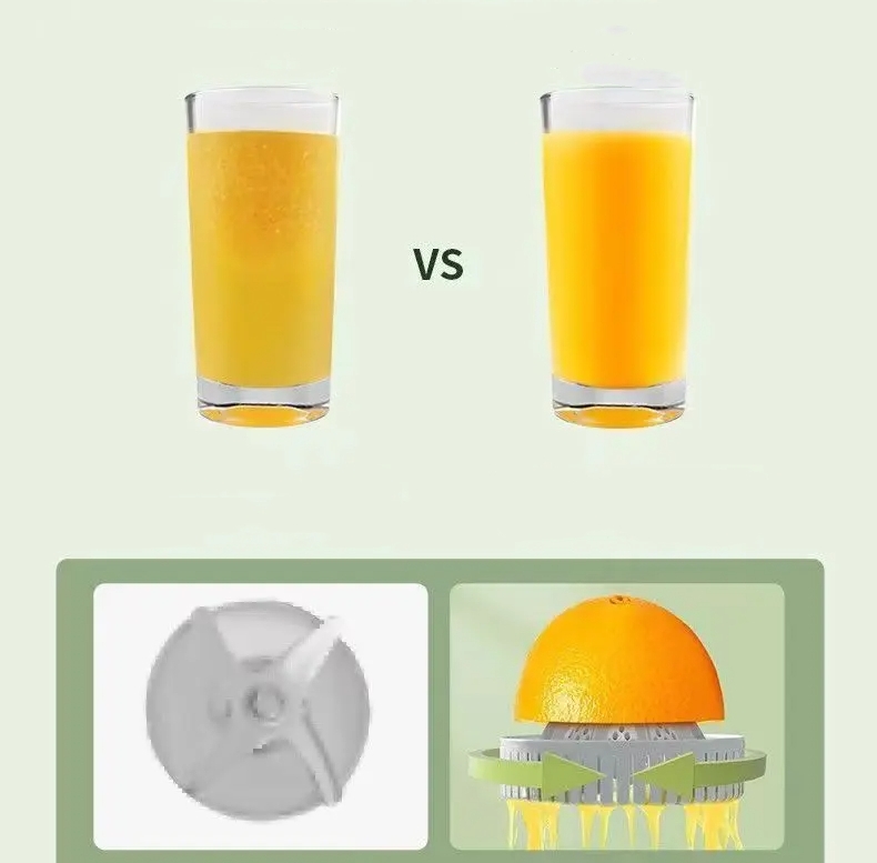 Presse-agrumes Portable sans fil multifonctionnel entièrement automatique rechargeable