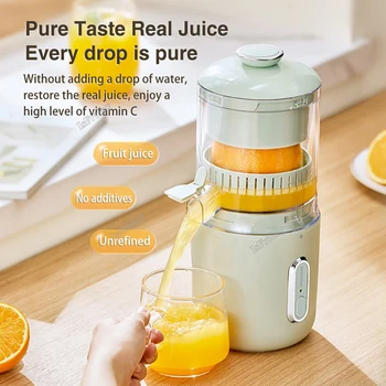 Presse-agrumes Portable sans fil multifonctionnel entièrement automatique rechargeable