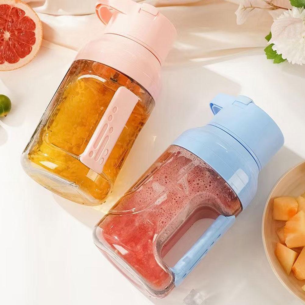 Extracteur de jus frais portatif électrique 1500ml Rechargeable