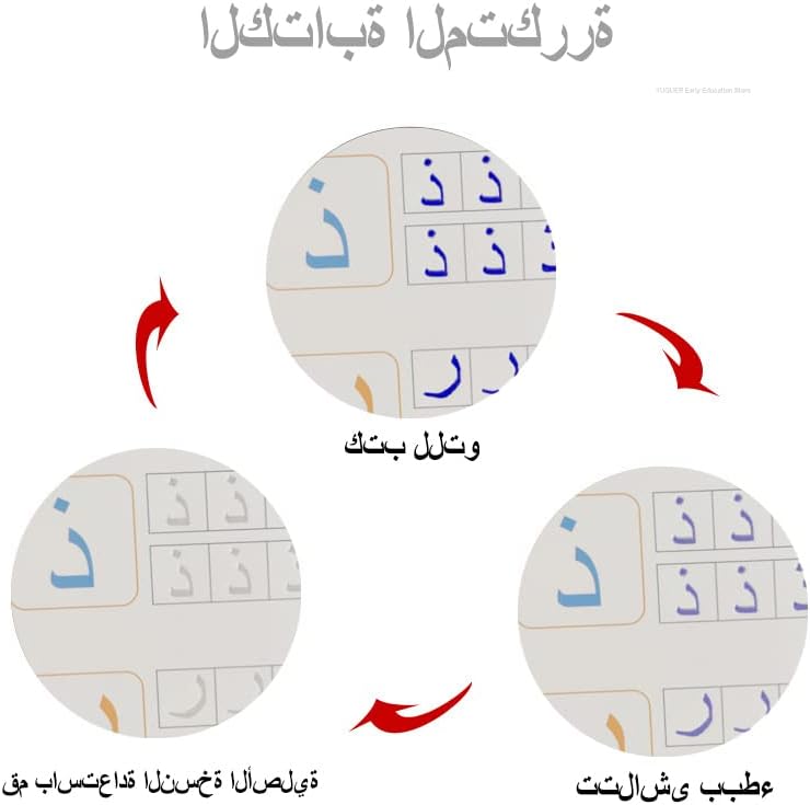 طقم 4 كتب تعليمية للأطفال ماجيك بوك