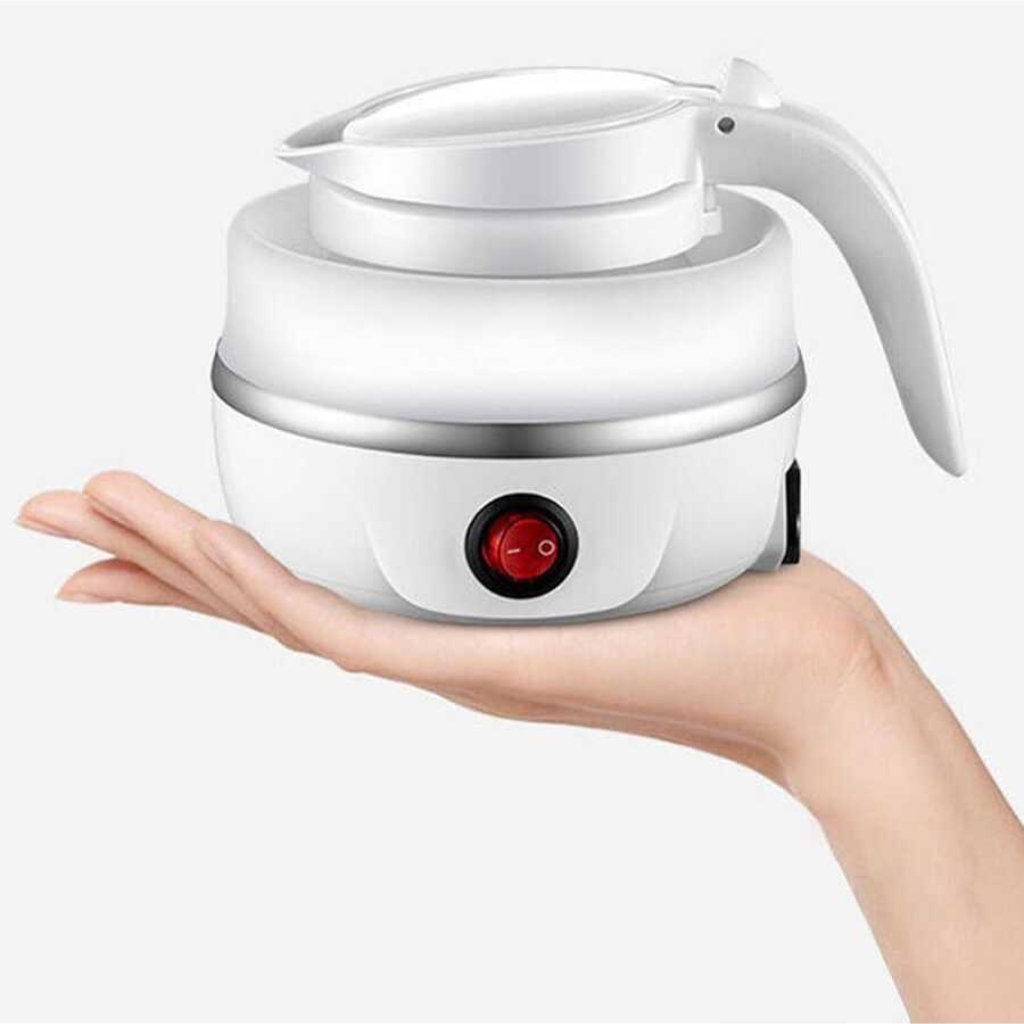 Bouilloire électrique pliable en silicone ,portable Avec  indicateur de mise hors tension غلاية كهربائية قابلة للطي محمولة سيليكون