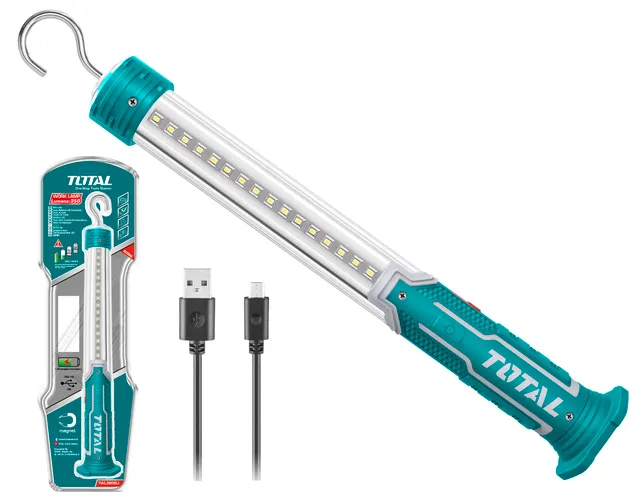 TOTAL Rechargeable Work Light with Magnetic Base TWL3606LI