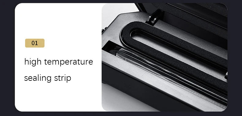 Scelleuse Sac Plastique Alimentaire pour le stockage avec 10 sac gratuit