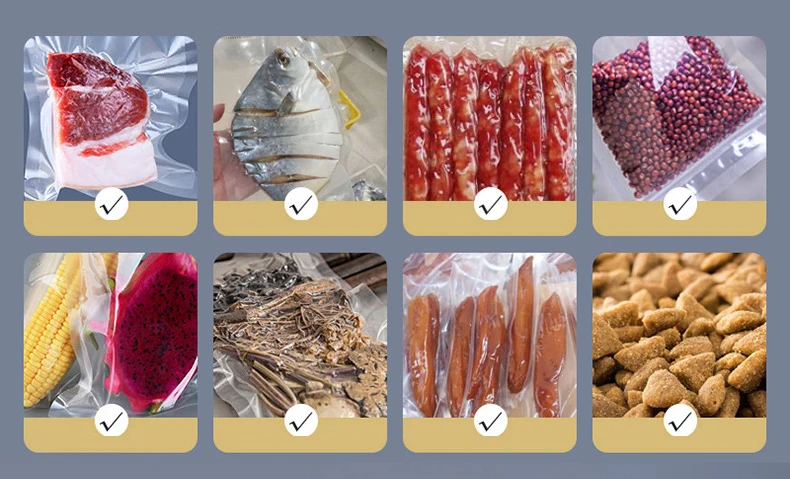 Scelleuse Sac Plastique Alimentaire pour le stockage avec 10 sac gratuit