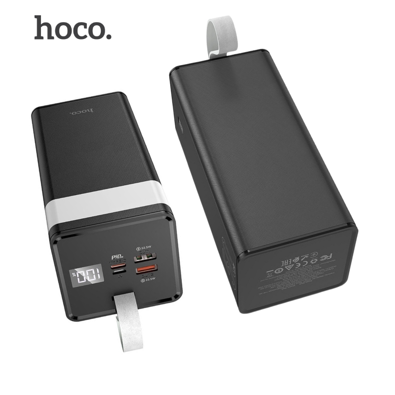 HOCO J86A Powermaster Power Bank 50000mAh 22.5W with LCD Display and Lamp