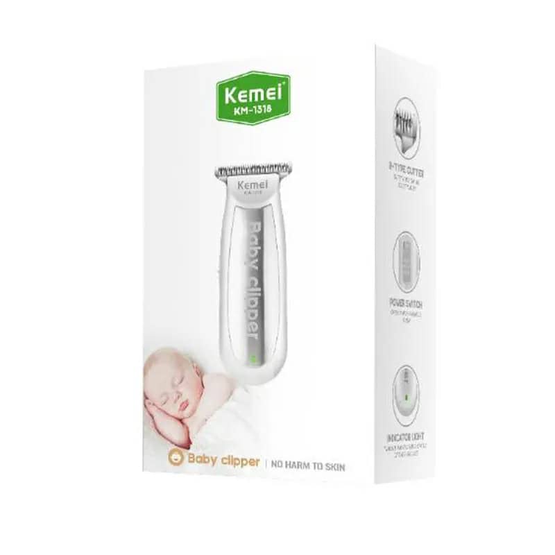 Kemei Mini baby hair clipper, USB rechargeable