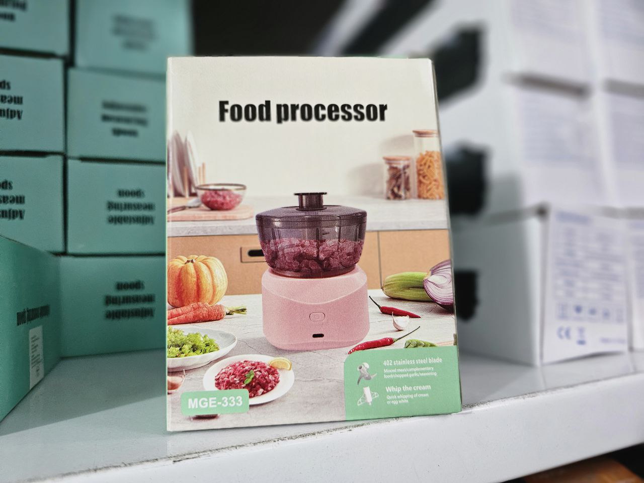 Mini Hachoir électrique Portable Rechargeable multifonction 350 ML