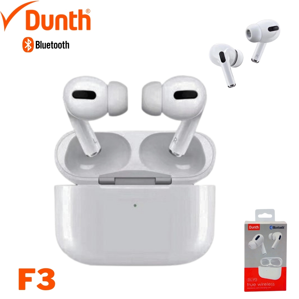 سماعات أذن لاسلكية بلوتوث DUNTH DU-F3، لون أبيض