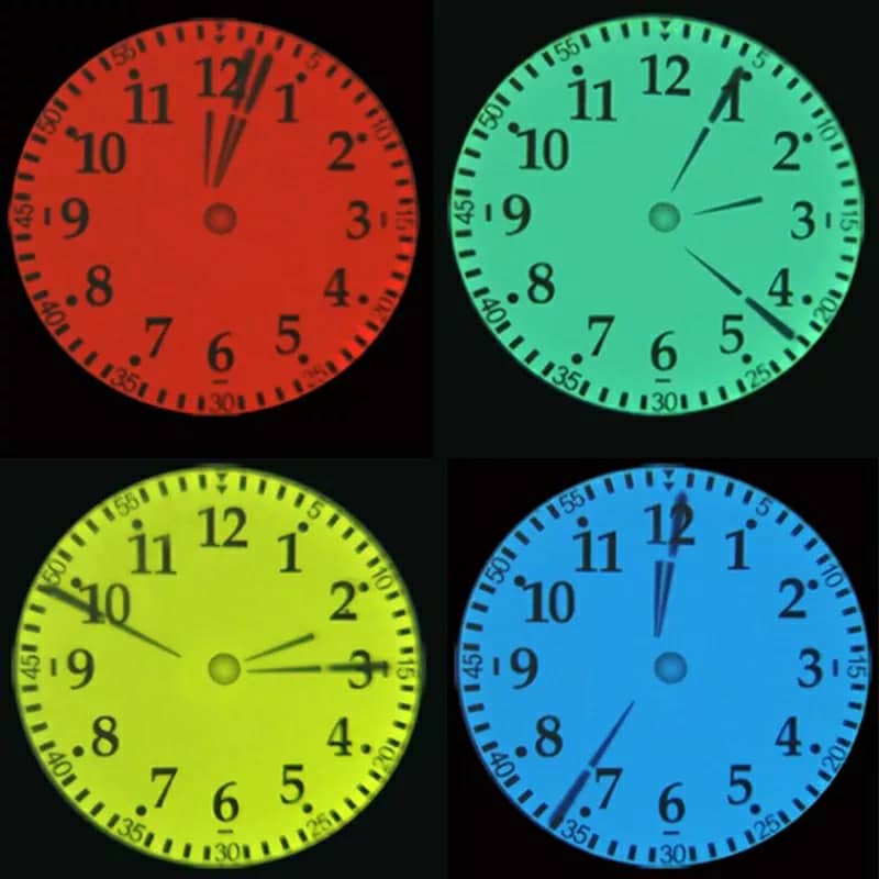 Horloge murale projecteur HD rotation 180 degrés 4 couleurs