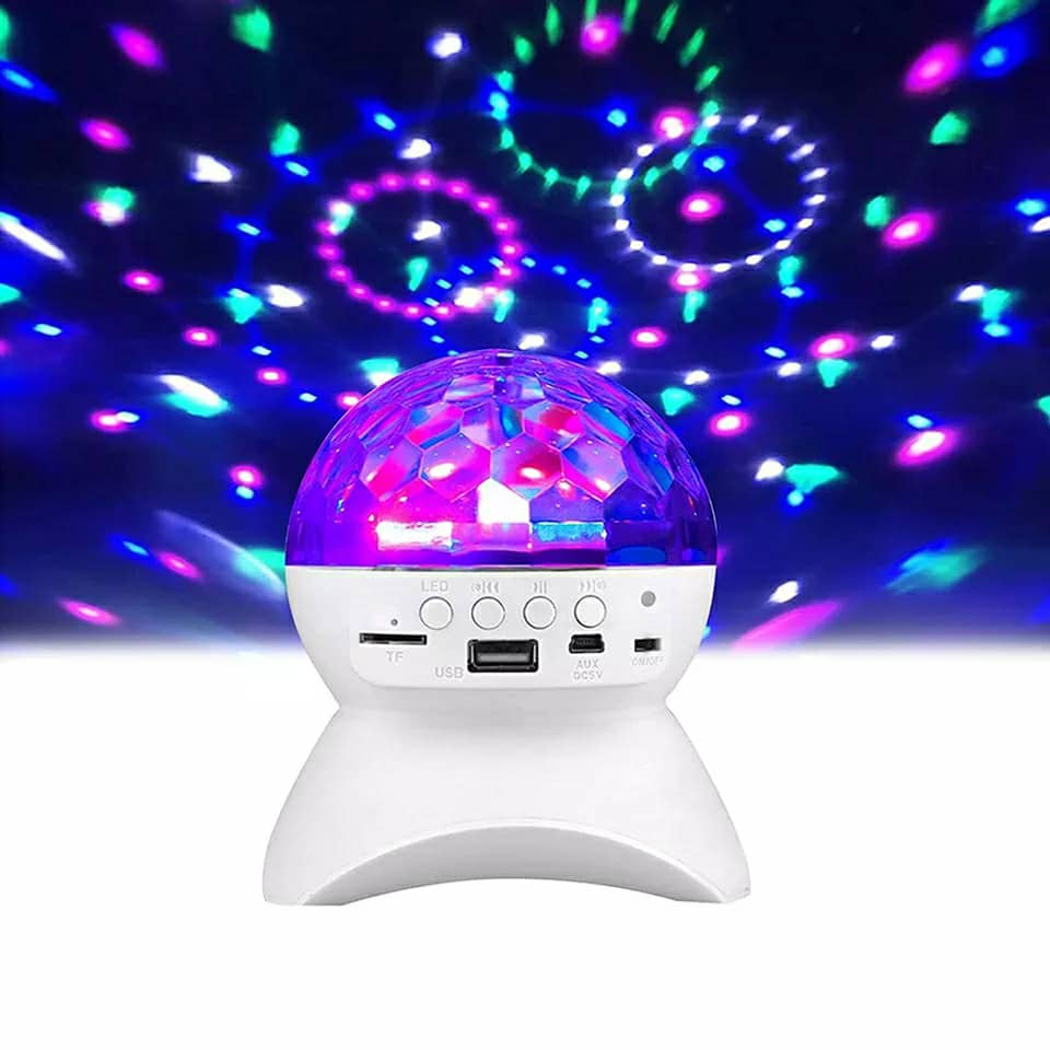 جهاز عرض ديسكو LED ذكي RGB لتزيين غرف النوم