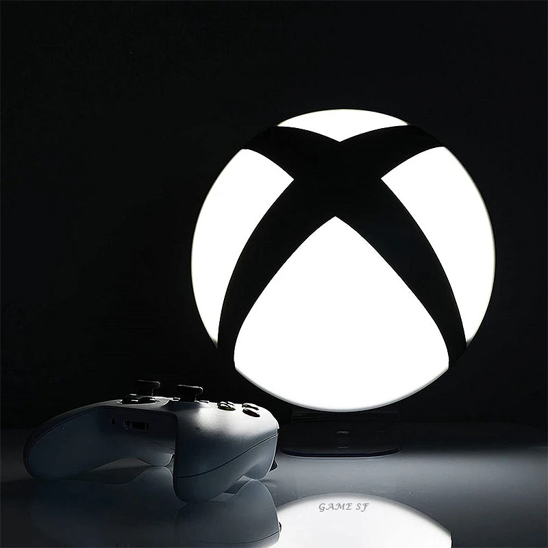 XBOX Gaming Icon Light, 7 Colors, Wall Mount