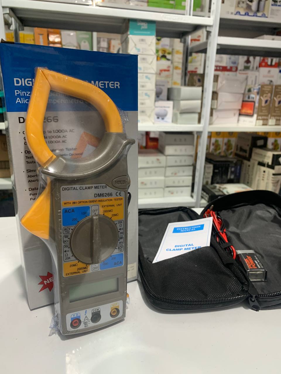 Portable digital clamp multimeter DM-6266