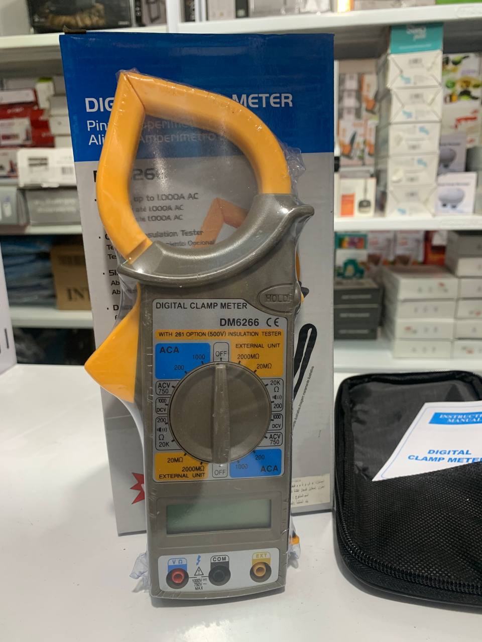 Portable digital clamp multimeter DM-6266
