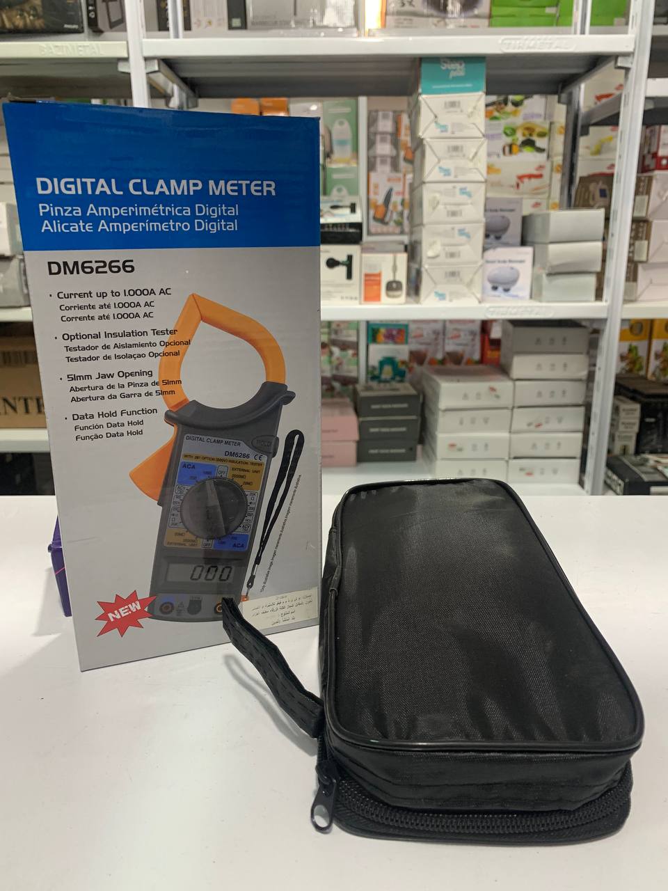 Portable digital clamp multimeter DM-6266