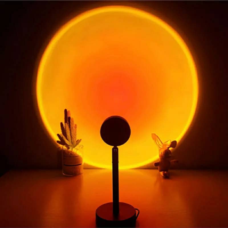 180° Rotatable Sunset Projection Lamp USB