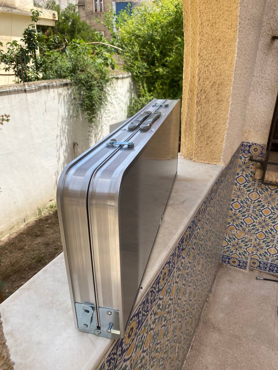 Table Aluminium Pliante 4 Places , Extérieure et Camping