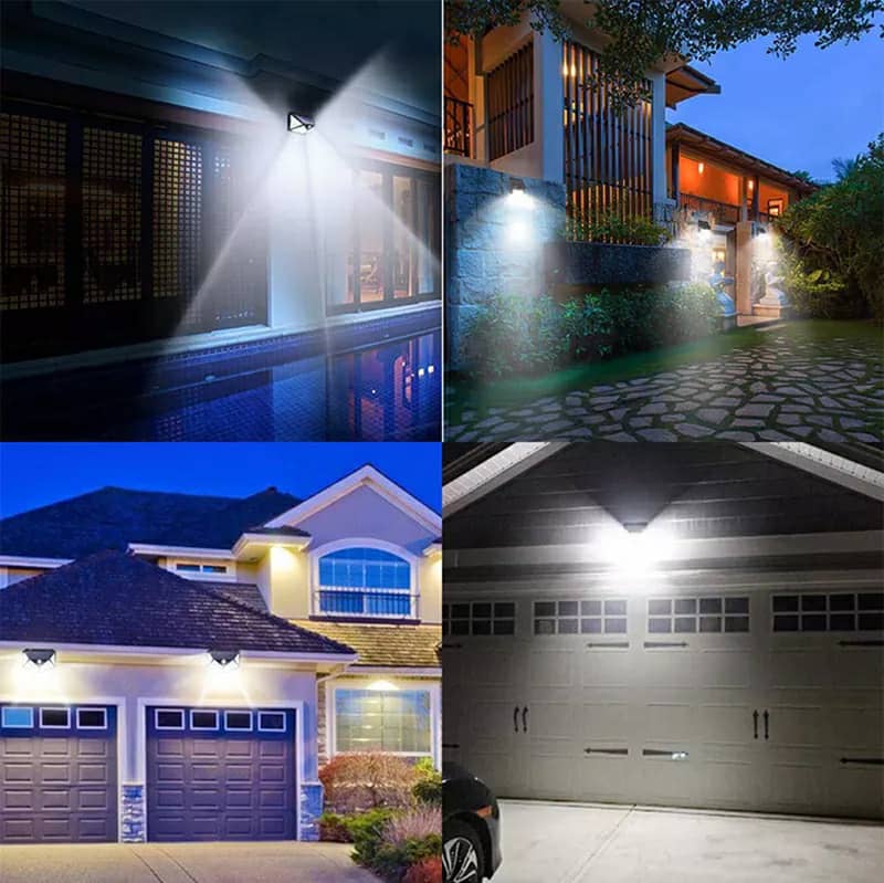 158 LED Solar Outdoor Light with Motion Sensor