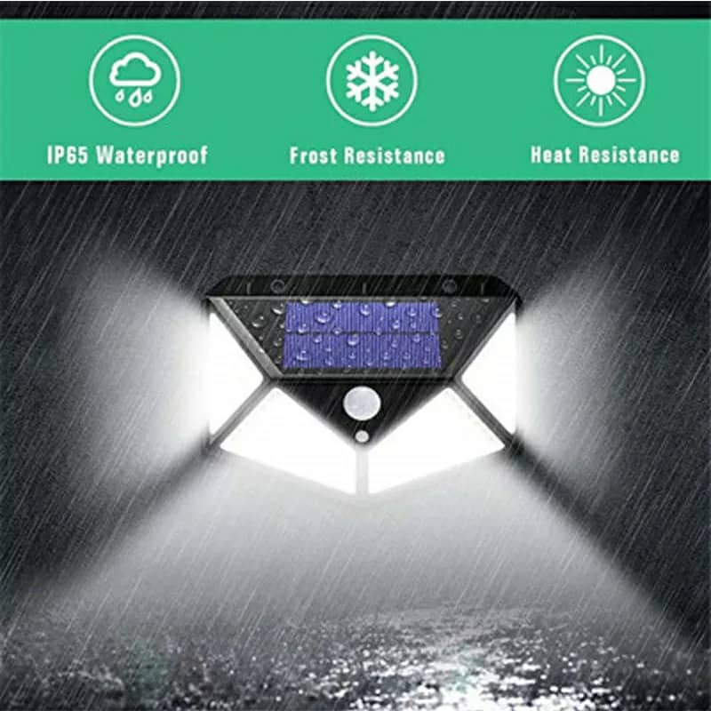 158 LED Solar Outdoor Light with Motion Sensor