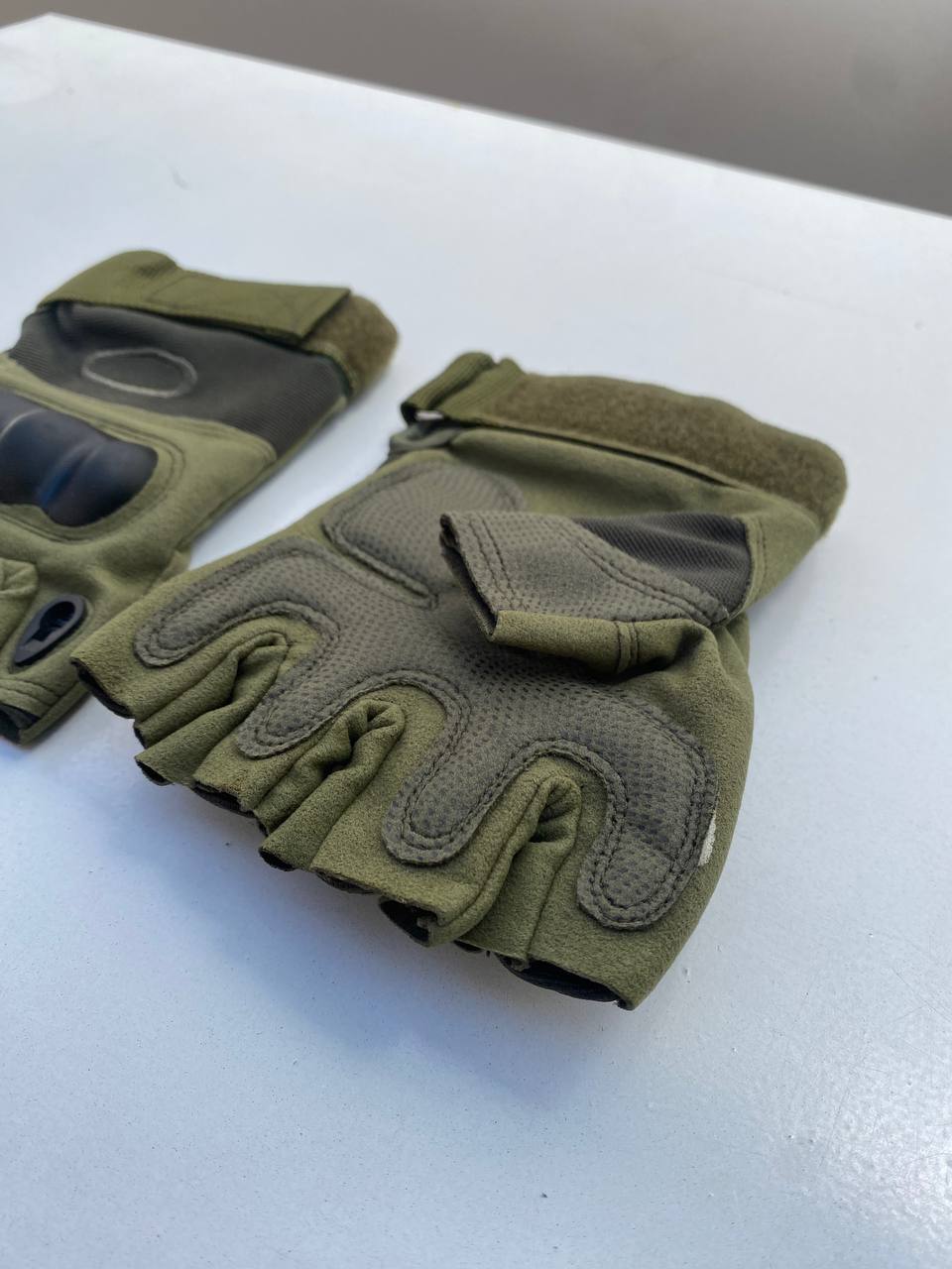 Gants de moto demi-doigts antidérapants v2
