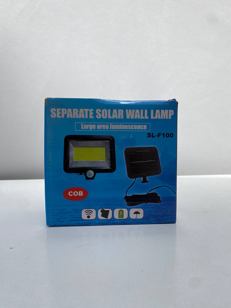 مصباح كشاف شمسي LED مع مستشعر حركة 5 واط IP44