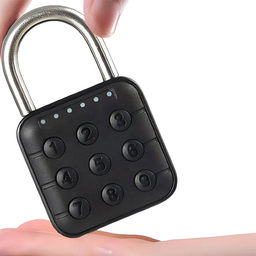 9-digit metal padlock keyless