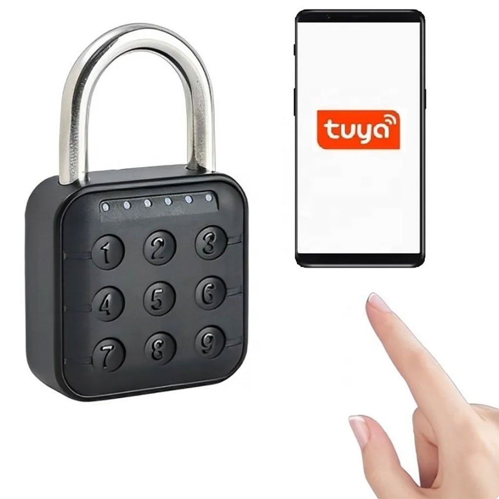 9-digit metal padlock keyless