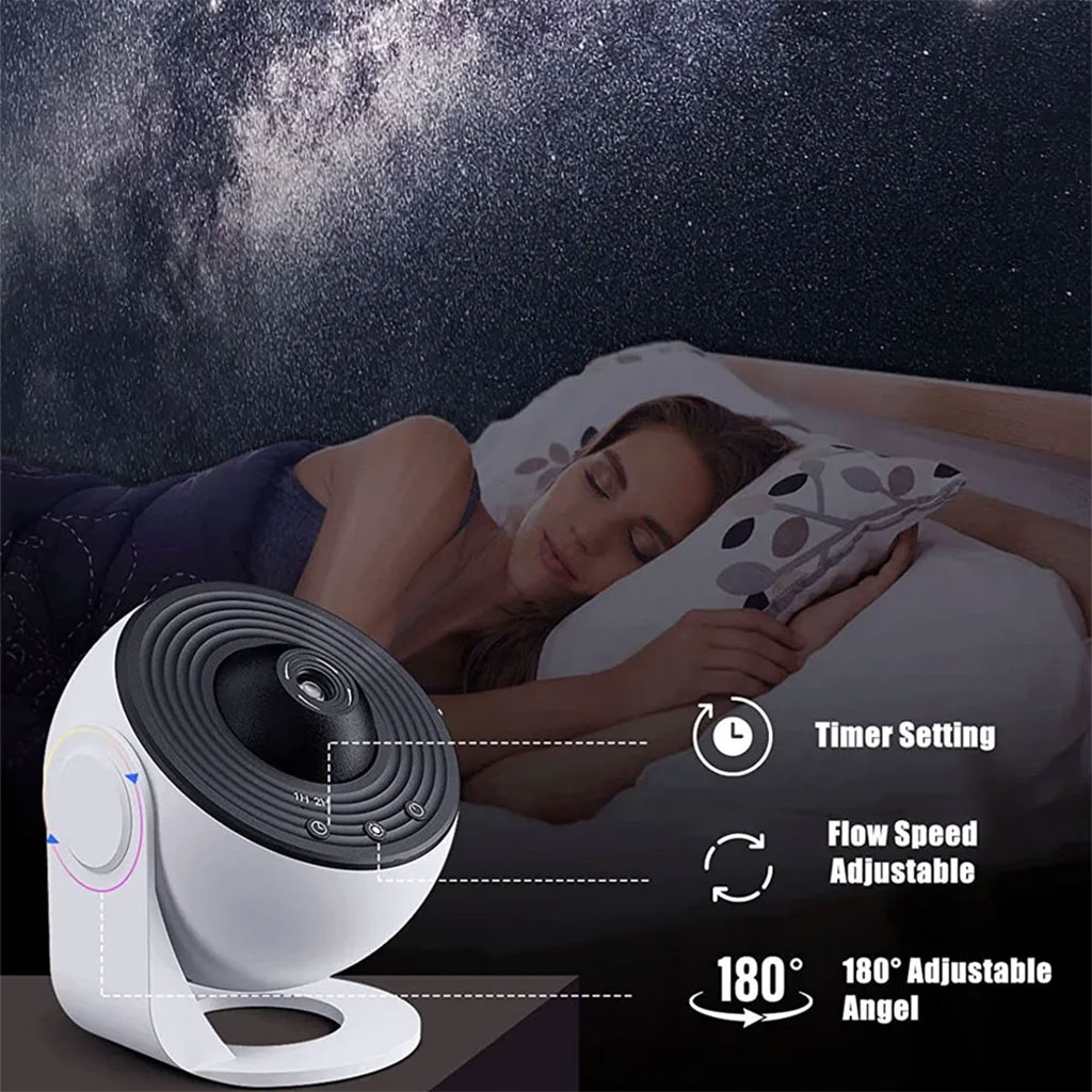 12-in-1 Galaxy System Simulation Projector