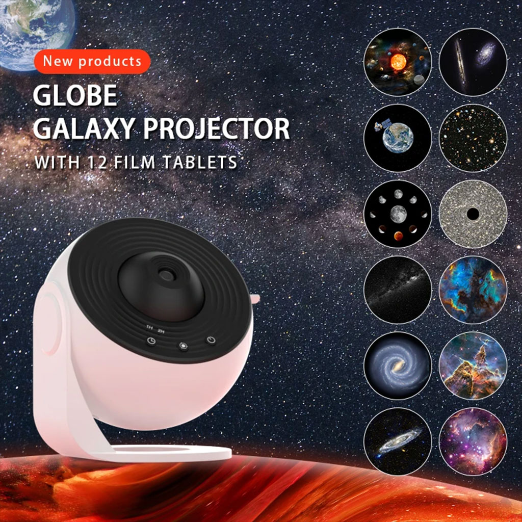 12-in-1 Galaxy System Simulation Projector