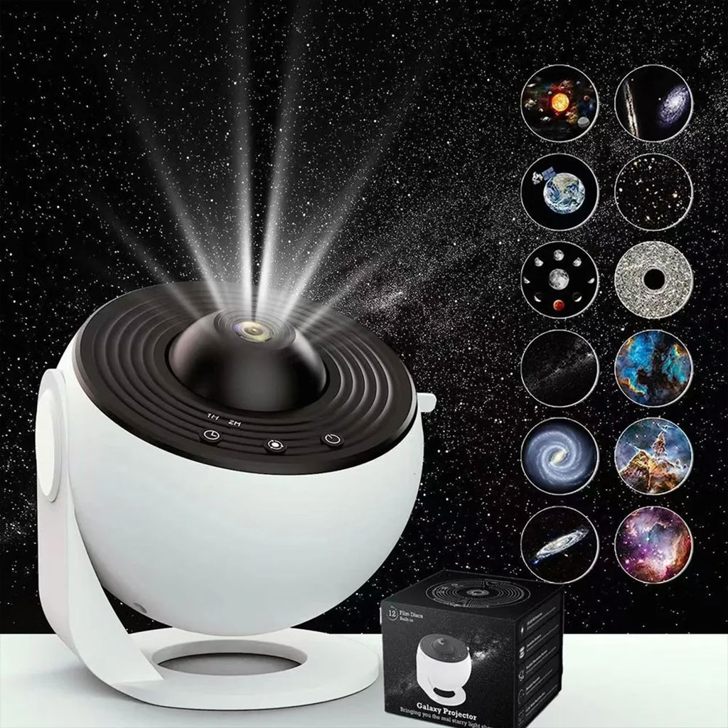 12-in-1 Galaxy System Simulation Projector