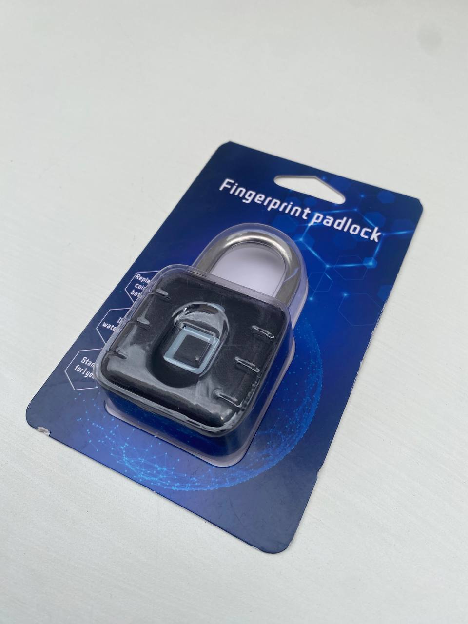 Waterproof metal fingerprint padlock keyless