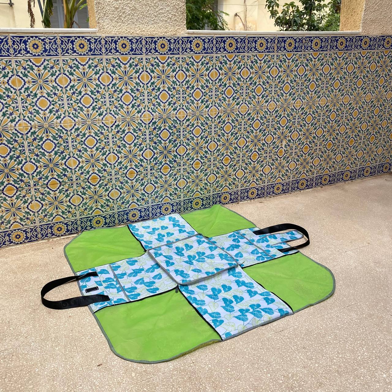 Sac de Camping Transformable en Tapis, Grande Capacité