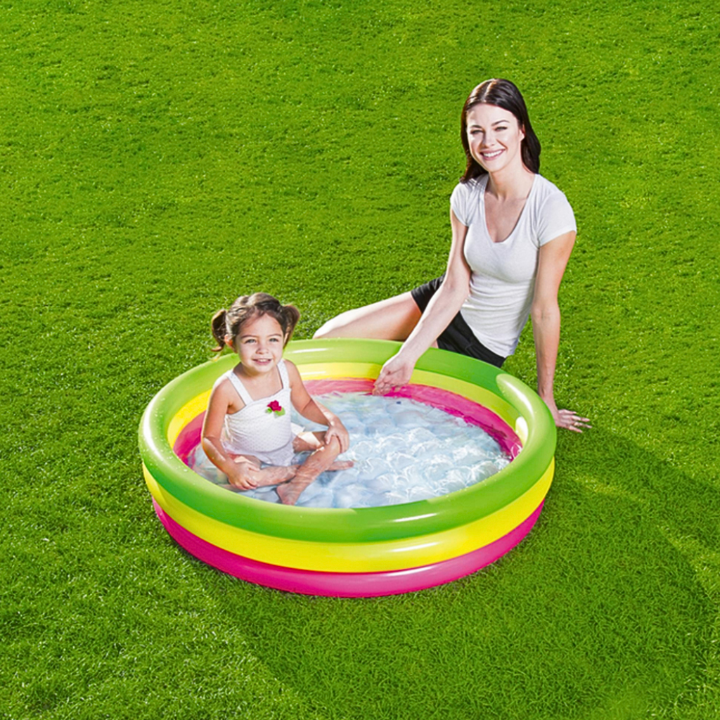 Bestway Rainbow Inflatable Pool 102 cm x 25 cm #51104