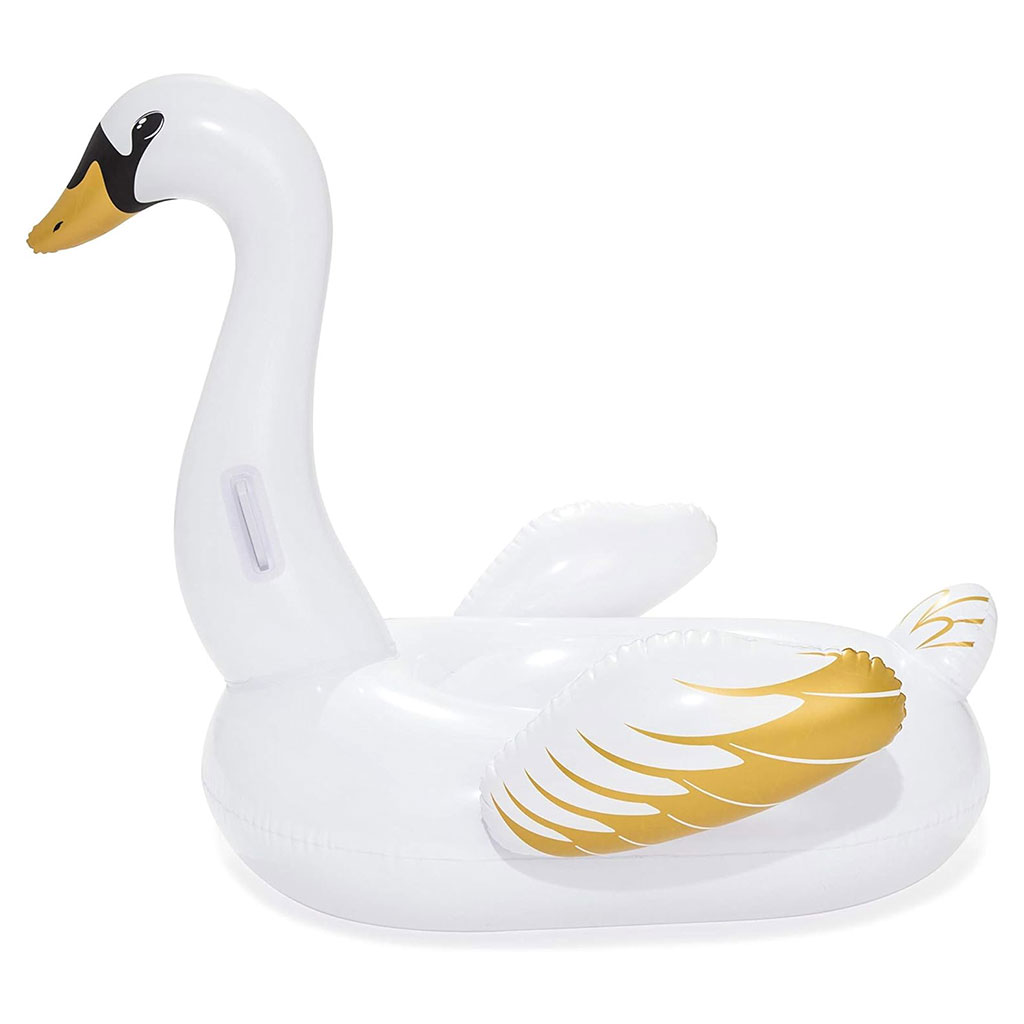 Bouée gonflable cygne Bestway 41123 avec 2 poignées