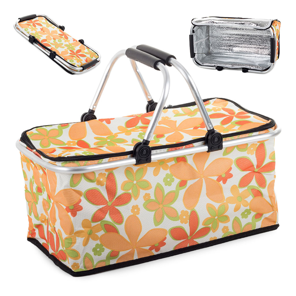 Panier de Pique-Nique 30L Isotherme, Chauds et Froids