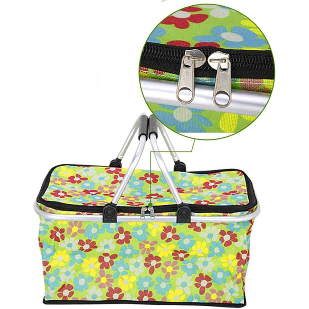 Panier de Pique-Nique 30L Isotherme, Chauds et Froids