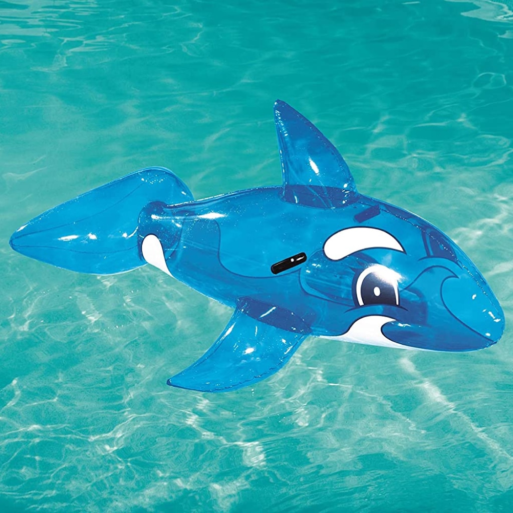 Bouée dauphin gonflable pour enfants Bestway 157x94cm