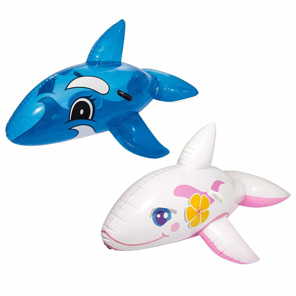 Bouée dauphin gonflable pour enfants Bestway 157x94cm