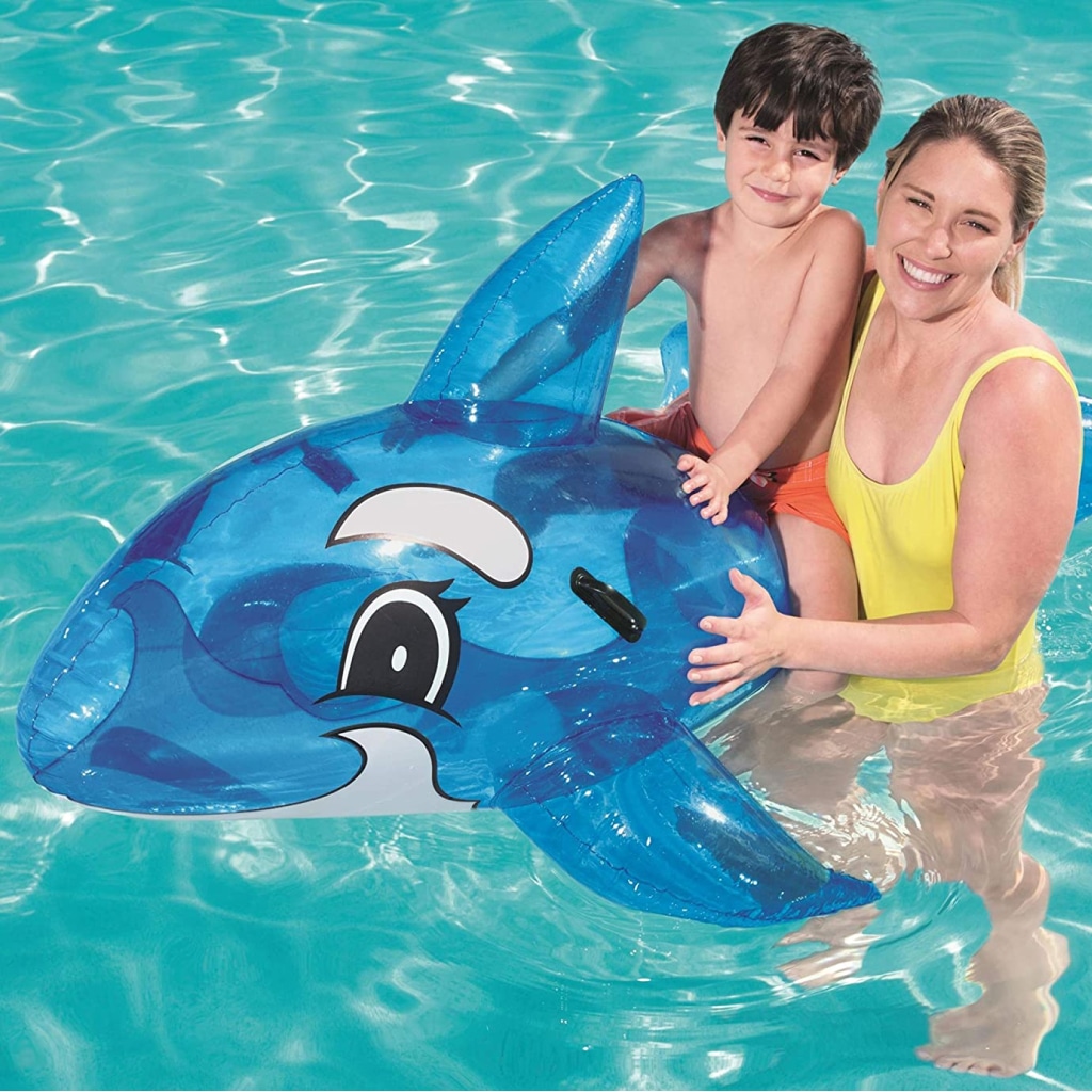 Bouée dauphin gonflable pour enfants Bestway 157x94cm