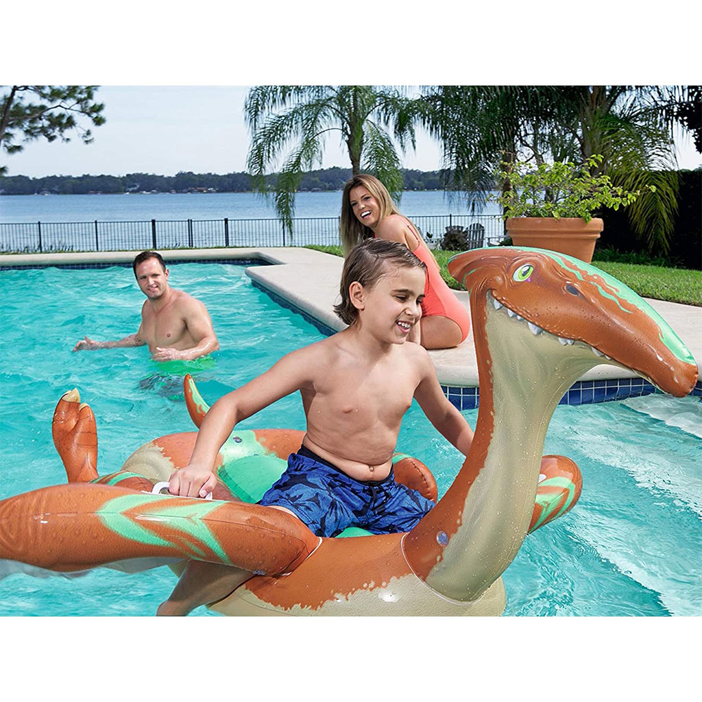 Bouée gonflable dinosaure pour enfants Bestway 135 x 198 cm #41105