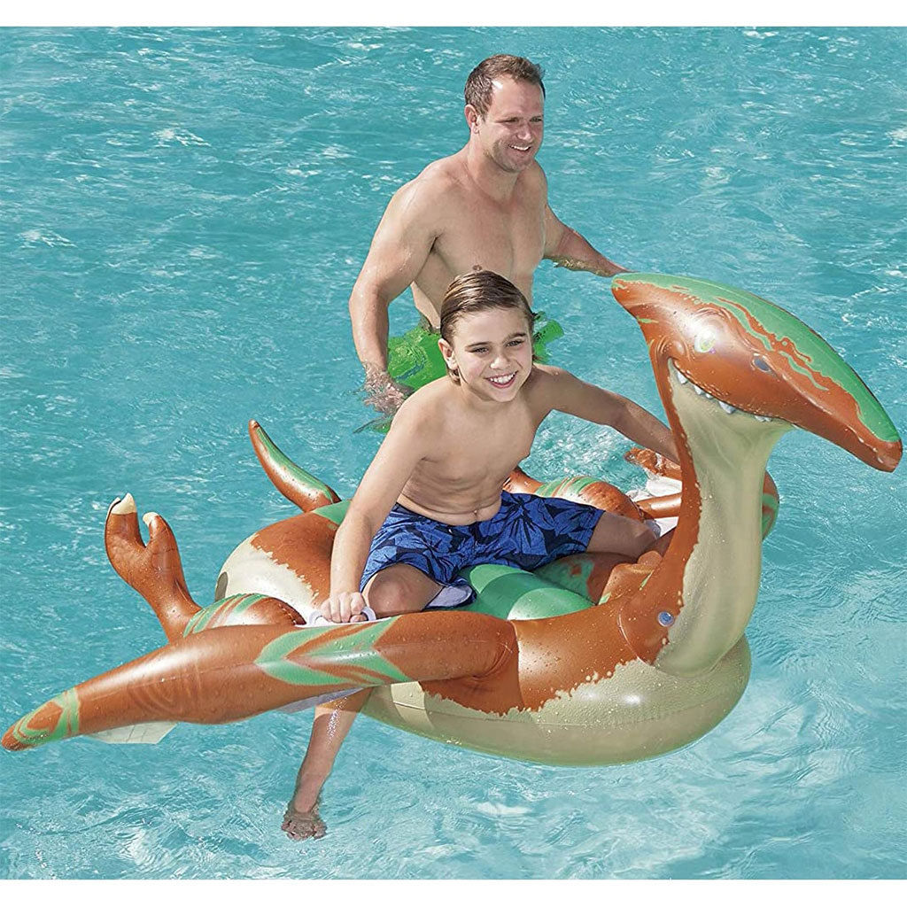 Bouée gonflable dinosaure pour enfants Bestway 135 x 198 cm #41105