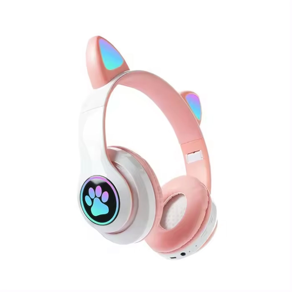 Casque Bluetooth sans fil oreilles de chat XY-231