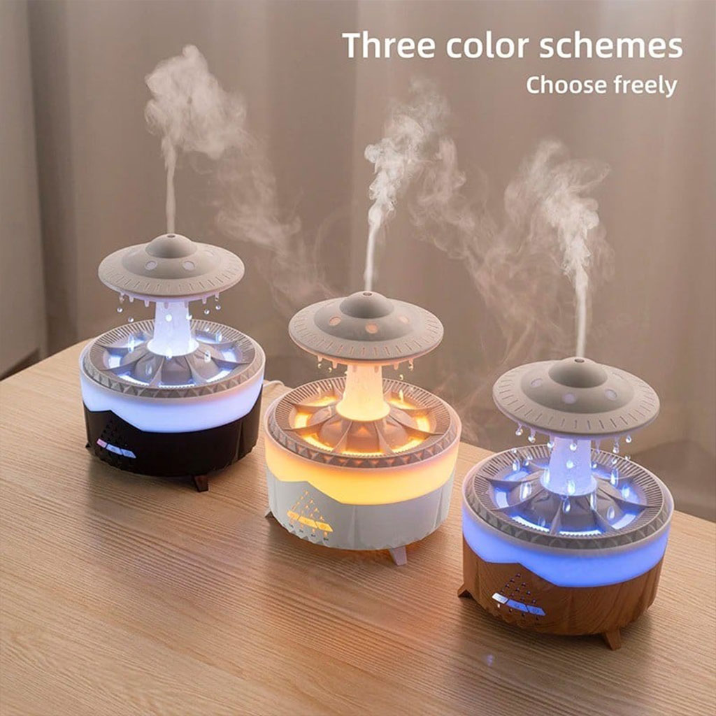 Humidificateur ultrasonique à gouttes d'eau 350ml avec télécommande