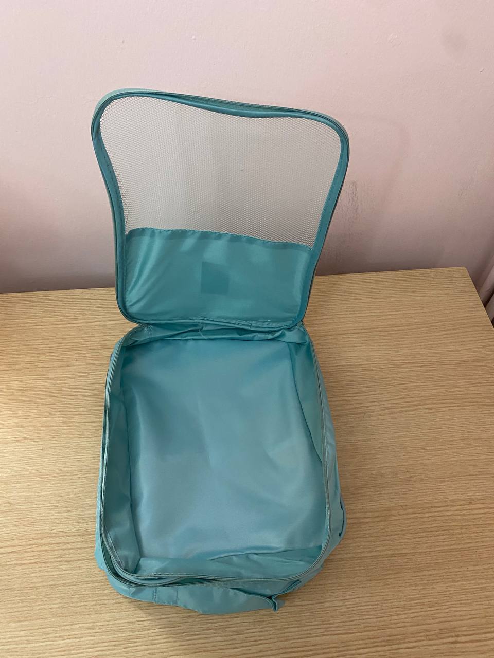 Travel shoe organizer 3 compartments waterproof