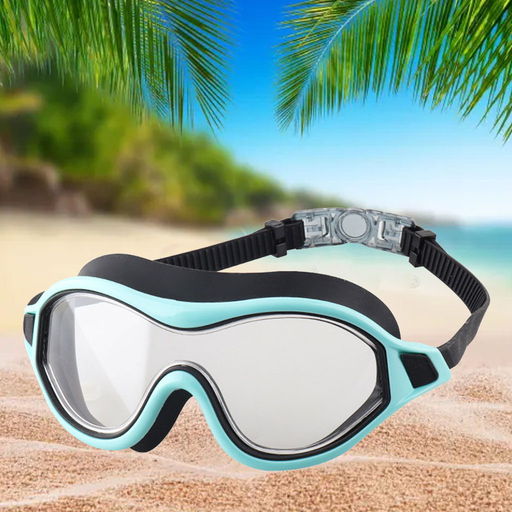 Masque de plongée adulte anti-buée, protection UV, vision 180°