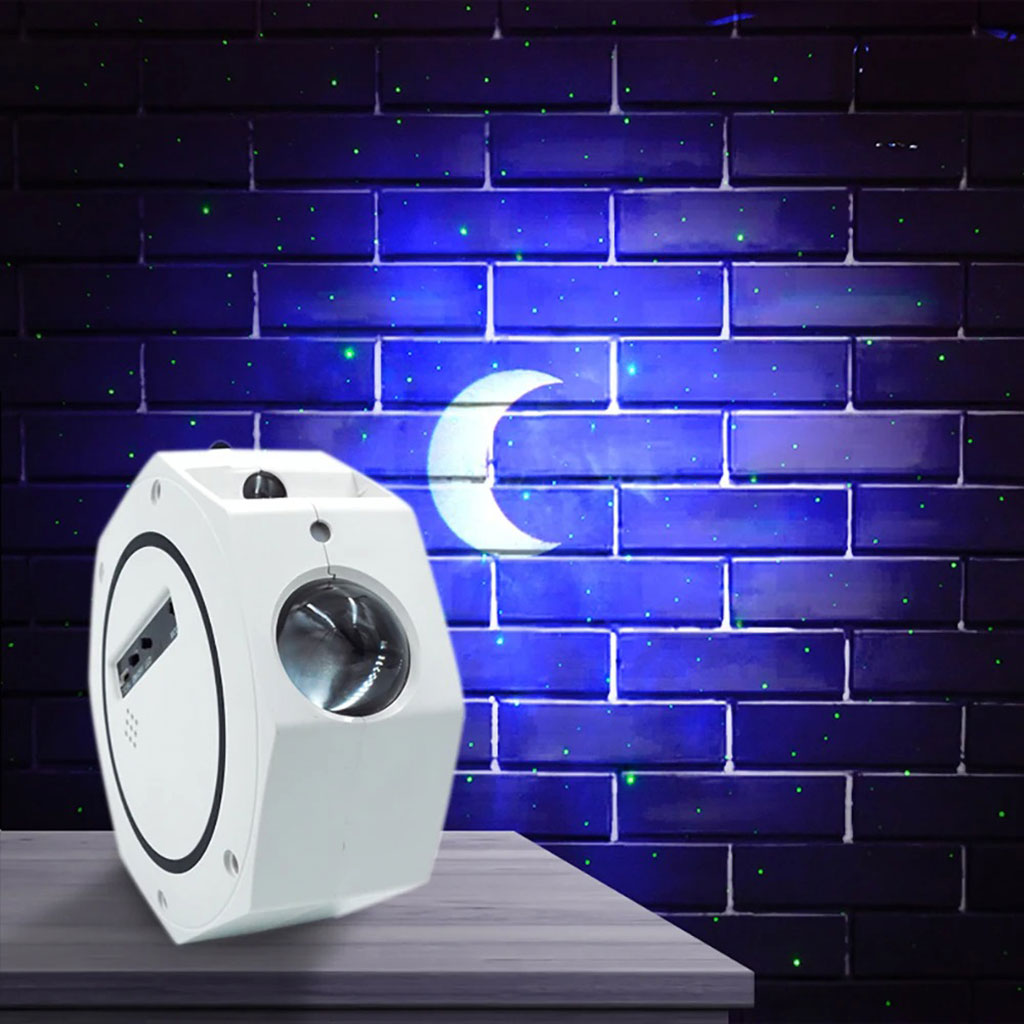 Octagon Galaxy Night Light Projector