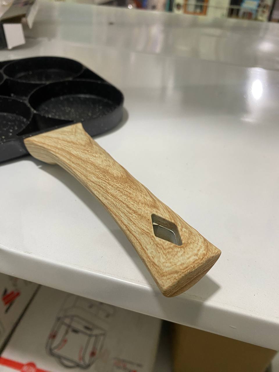 Poêle à frire épaissie Poêle à omelette antiadhésive pour œufs, crêpes, steak