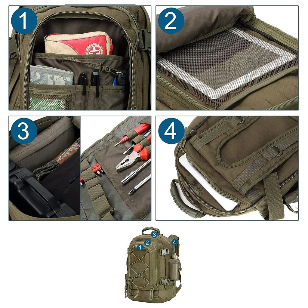 JRD5 Hiking Backpack 60L