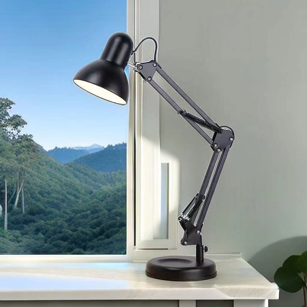 Lampe de bureau rétro LED en métal réglable E27