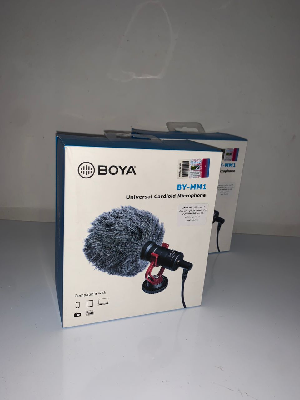 Microphone Boya MM1 pour appareils photo et smartphones
