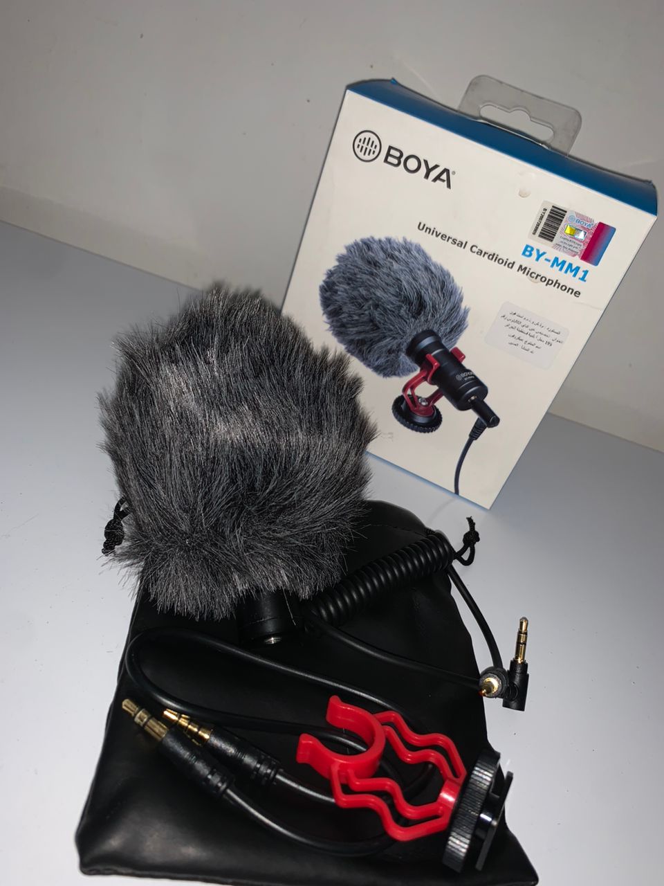 Microphone Boya MM1 pour appareils photo et smartphones